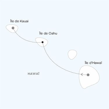 Carte Hawaï - Ohana, l'esprit famille
