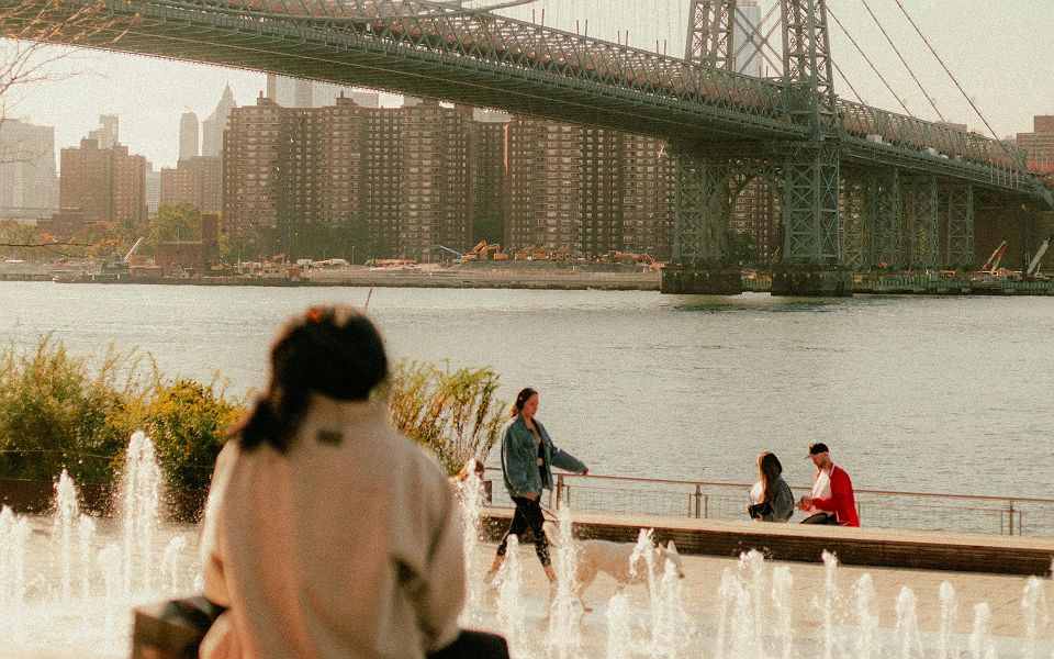 Solo williamsburg bridge - domino park new york