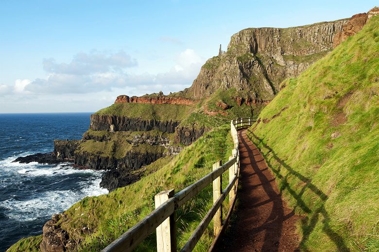 Chemin de randonnée de la Giant Causeway - Irlande