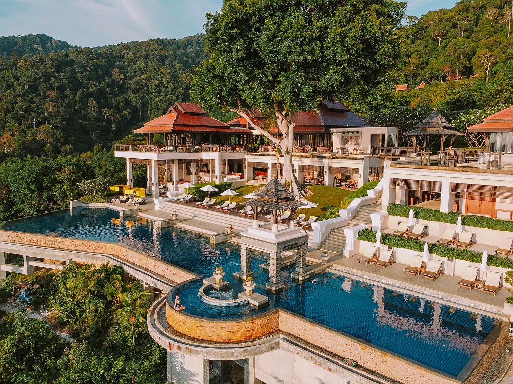 Pimalai resort and spa - piscine côté Hillside