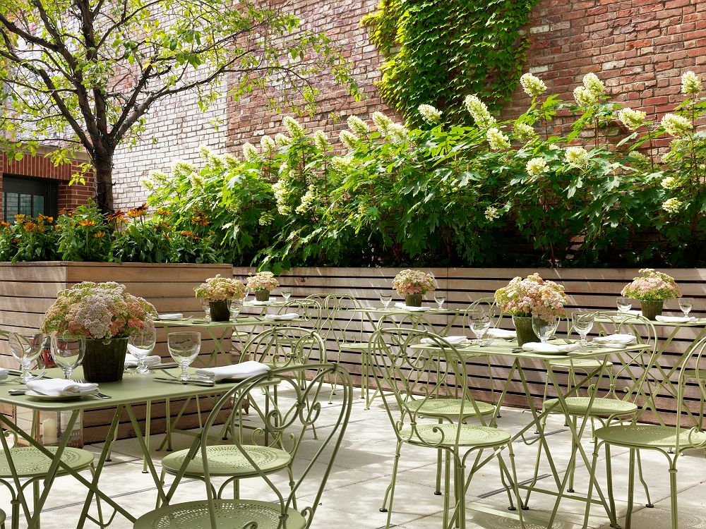 Hotel Crosby Street New York - crosby bar & terrace 