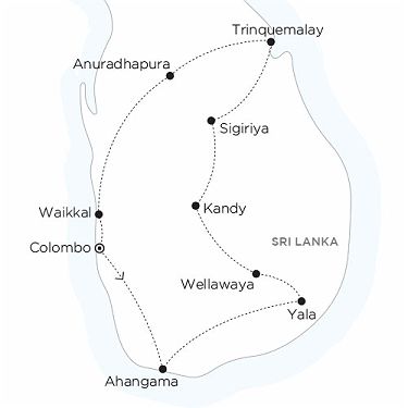 carte sri lanka portrait famille