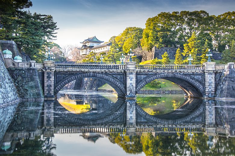 Le Kōkyo ou palais impérial de Tokyo - Japon