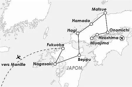 Carte Vues sur Mers - Japon Philippines 