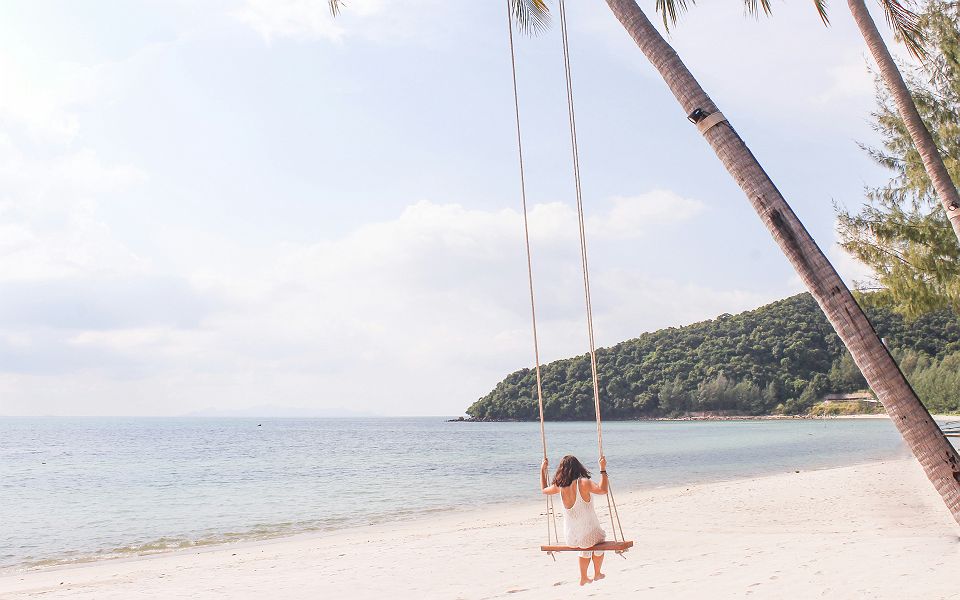 Koh Samui - Balançoire enfant