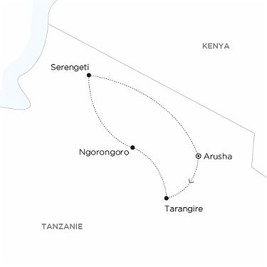 Carte Tanzanie Safaris ! Échos de la Savane