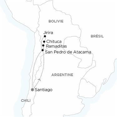 Carte Immersion au coeur des déserts andins