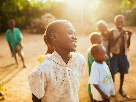 Sourires d'enfants 
