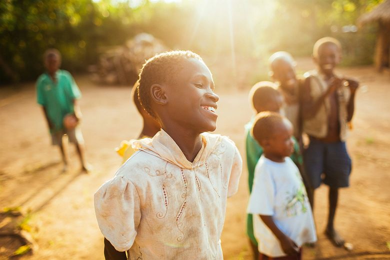 Sourires d'enfants 