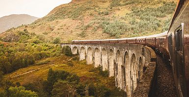 Royal Scotsman - Viaduc de Glenfinnan Ecosse