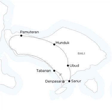 itineraire du voyage