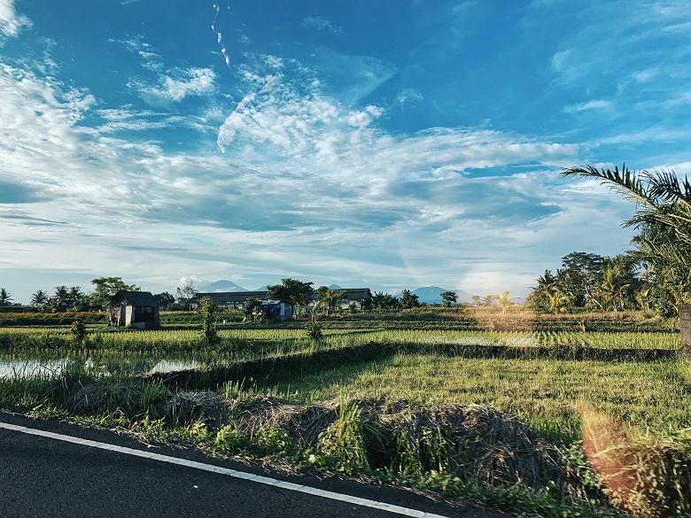 Route à Bali