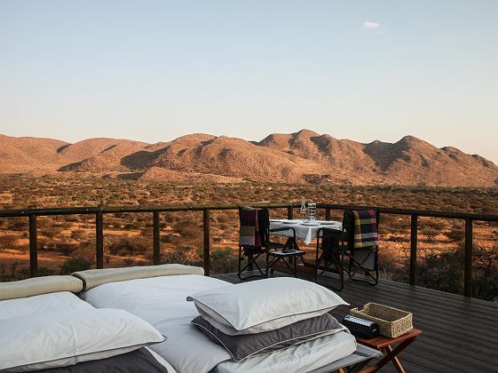 Nuit sleep-out - Tswalu Kalahari