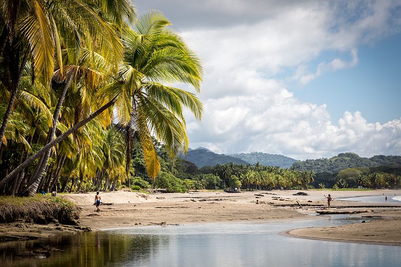 Costa Rica - Vue de la plage Samara
