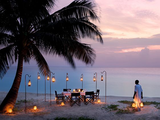Dîner privé - andBeyond Benguerra Island