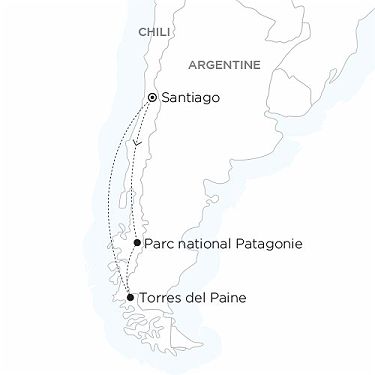 itineraire du voyage