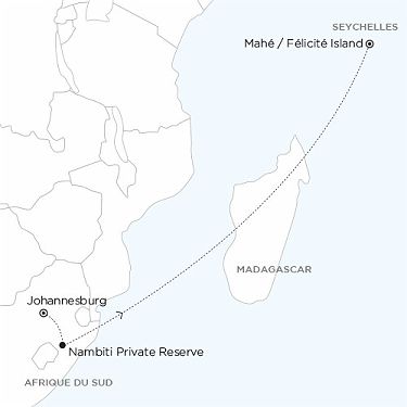 itineraire du voyage