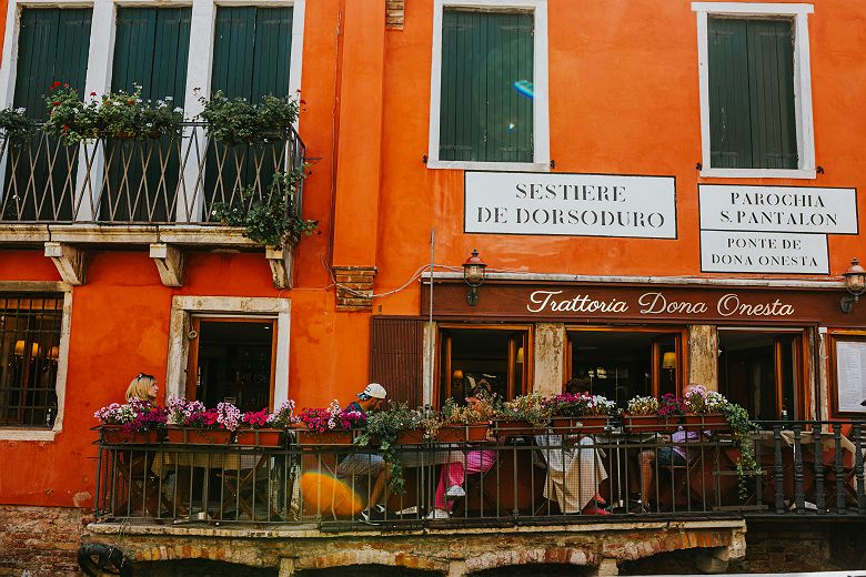 Façade du quartier de Dorsoduro