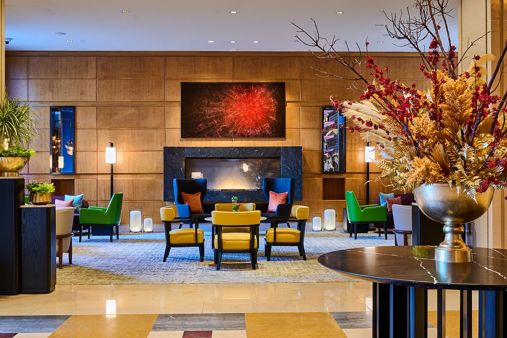 mandarin oriental boston - lobby