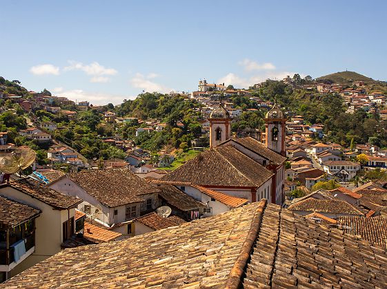 Vue générale sur Ouro Preto