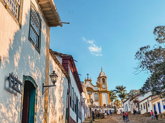 Eglise de Tiradentes au Brésil