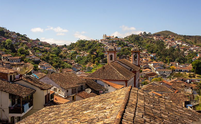 Vue générale sur Ouro Preto
