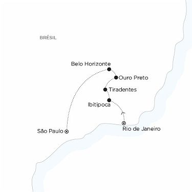 itineraire du voyage