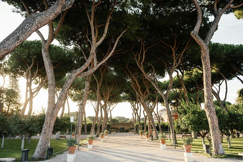 Jardin à Rome