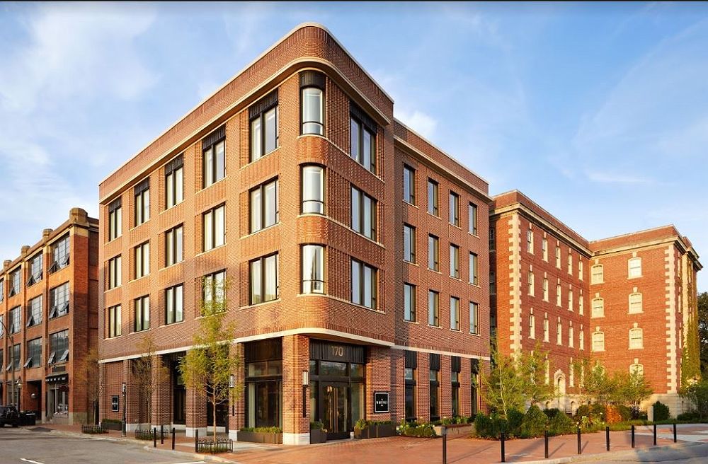 the whitney hotel boston facade