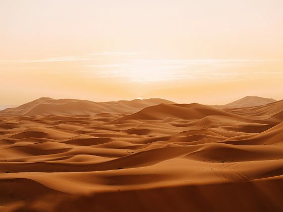 Désert du Namib au lever du soleil