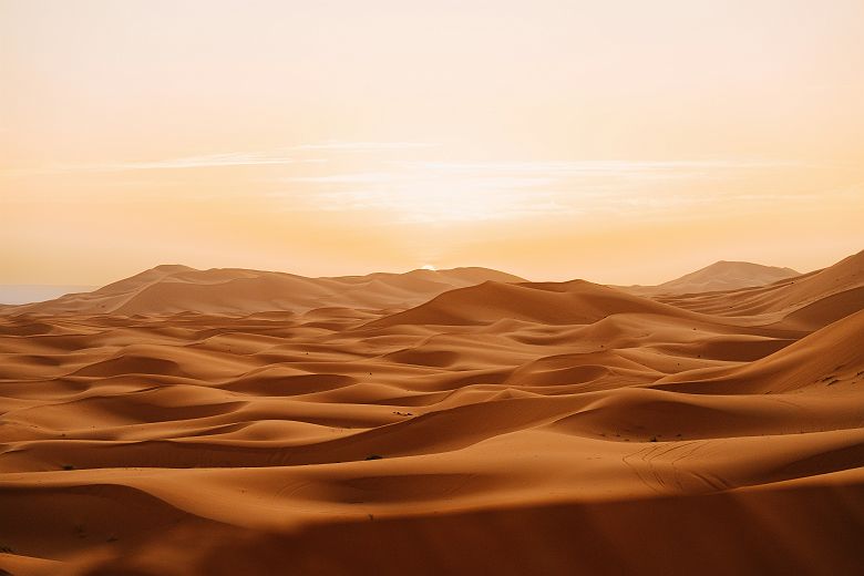 Désert du Namib au lever du soleil