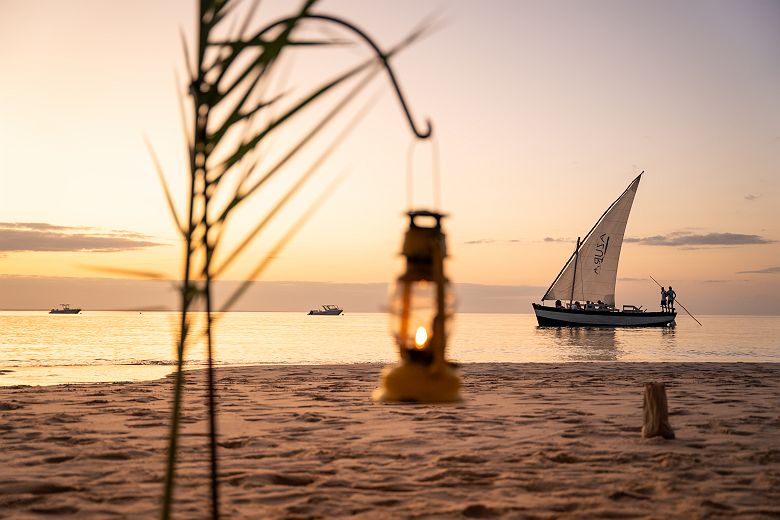 Croisière en Dhow au coucher du soleil depuis l'Azura Benguerra Island