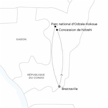 itineraire du voyage