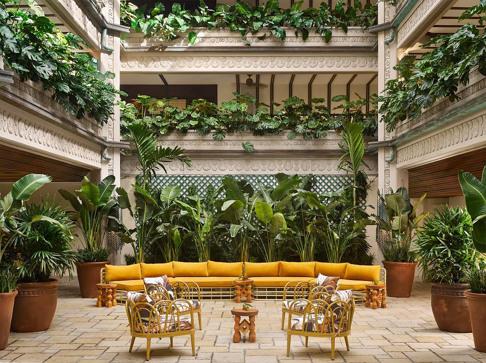 Mayfair House Hotel & Garden terrace intérieur atrium