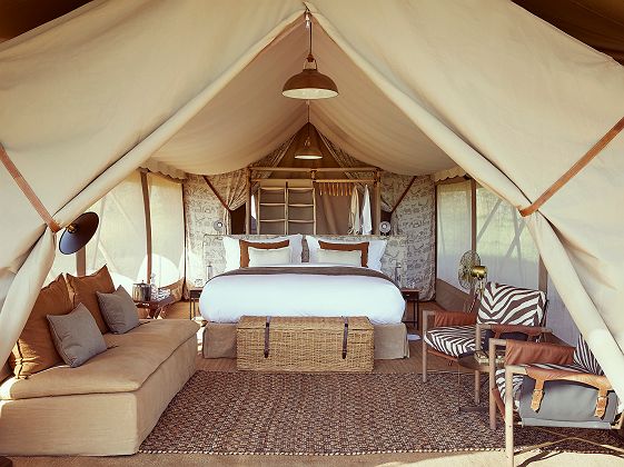 Tente du Laba Migration Camp