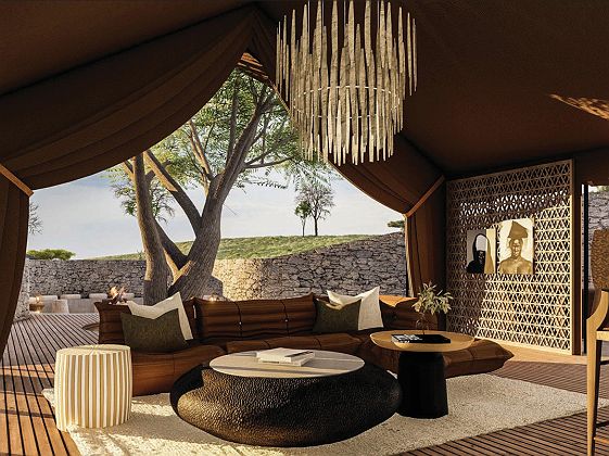 Laba Grumeti Art Lodge - photos de synthèse - parties communes