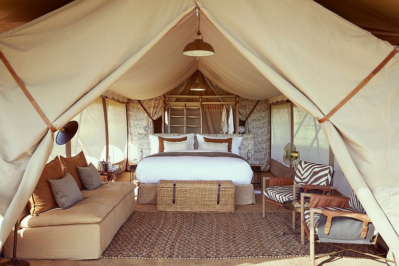 Tente du Laba Migration Camp