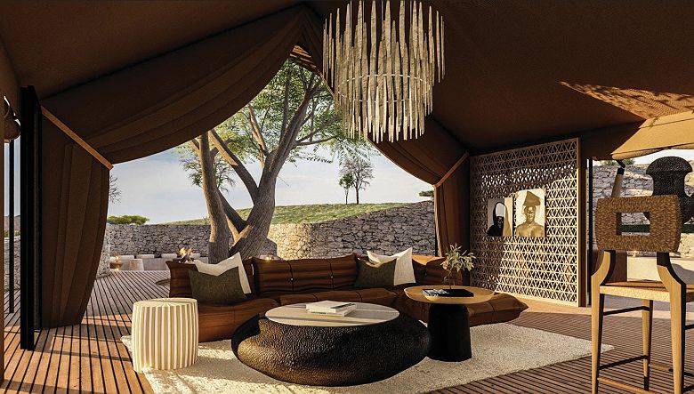 Laba Grumeti Art Lodge - photos de synthèse - parties communes