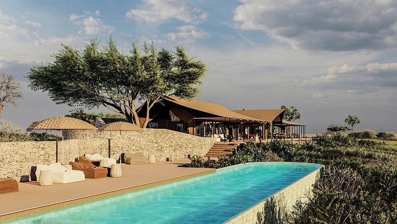 Laba Grumeti Art Lodge - photos de synthèse - piscine