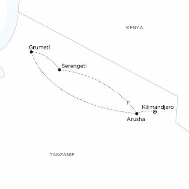 Carte Safari tanzanie Ôde au Romantisme et à l’Éco-Responsabilité