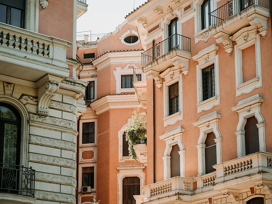 Façades à Rome