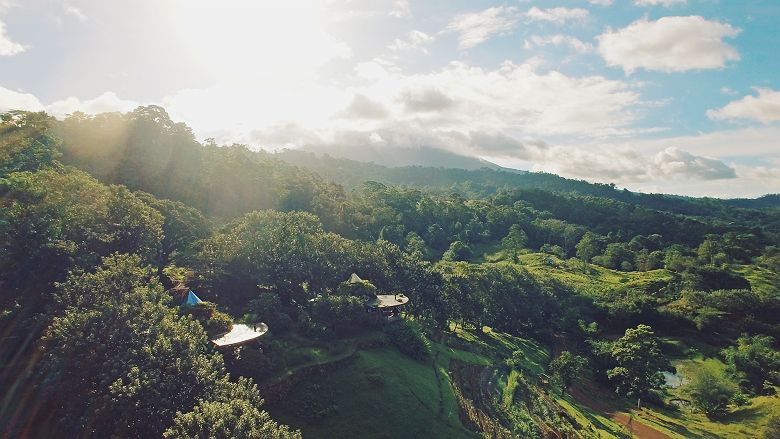 Origins Luxury Lodge -vue aérienne