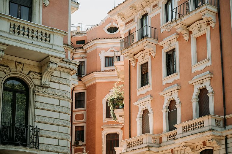 Façades à Rome