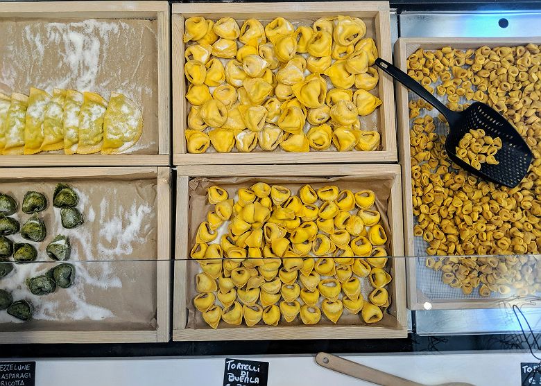 Pâtes fraîches à Bologne