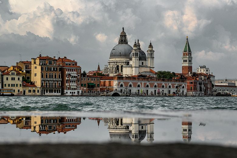 Reflet de Venise dans le Grand Canal