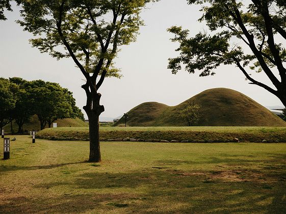tombes royales Daereungwon - Gyeongju - Corée du Sud 