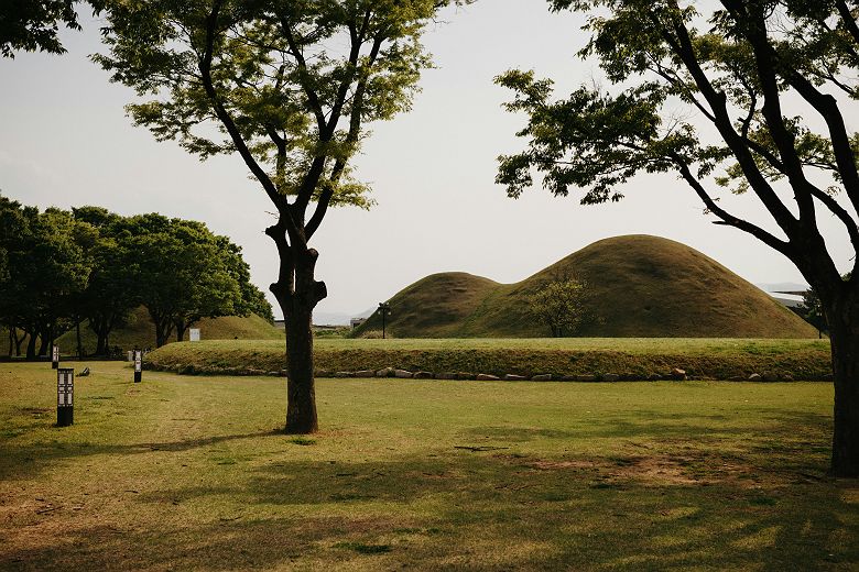 tombes royales Daereungwon - Gyeongju - Corée du Sud 