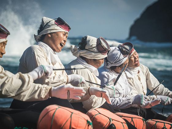 Plongeuses Haenyeo à Jeju - Corée du Sud