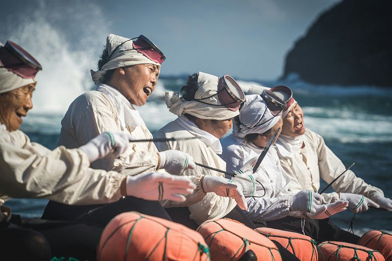 Plongeuses Haenyeo à Jeju - Corée du Sud