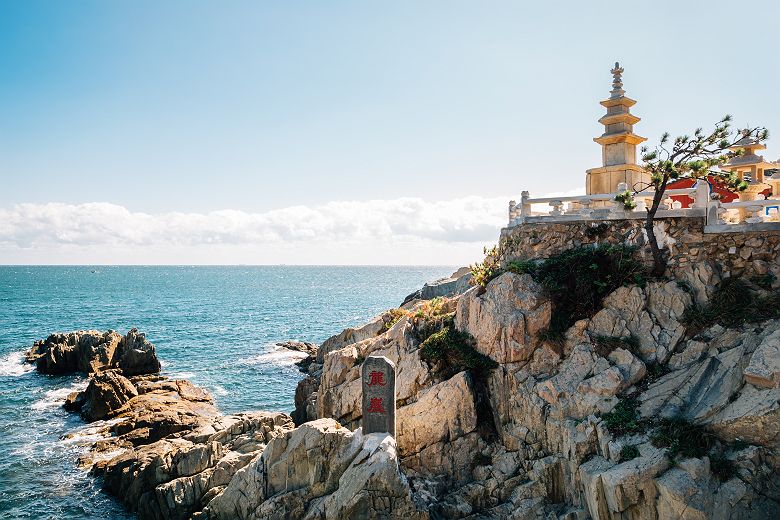 Temple Haedong Yonggungsa près de Busan - Corée du Sud